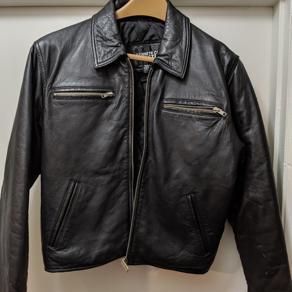 Kenneth Cole Reaction Leather Jacket